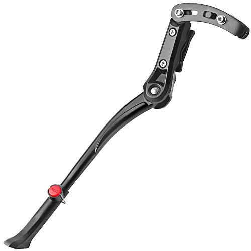 Sataway Bike Kickstand Adjustable Rear Mount Aluminum Alloy Bicycle Kickstand for 24” 26” 700C 27.5” 28” inch Mountain Bike Adult Bike